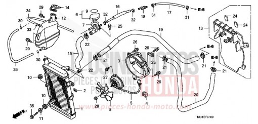 RADIATEUR FJS600A6 de 2006